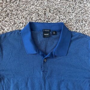 BOSS Hugo boss Men’s regular fit Blue Polo Shirt